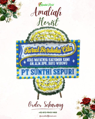 Papan Bunga Duka di Genjahan