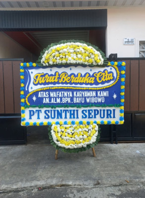Papan Bunga Duka di Genjahan